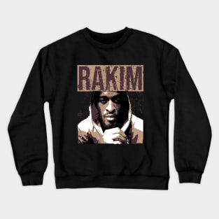 Rakim Allah, vintage poster Crewneck Sweatshirt